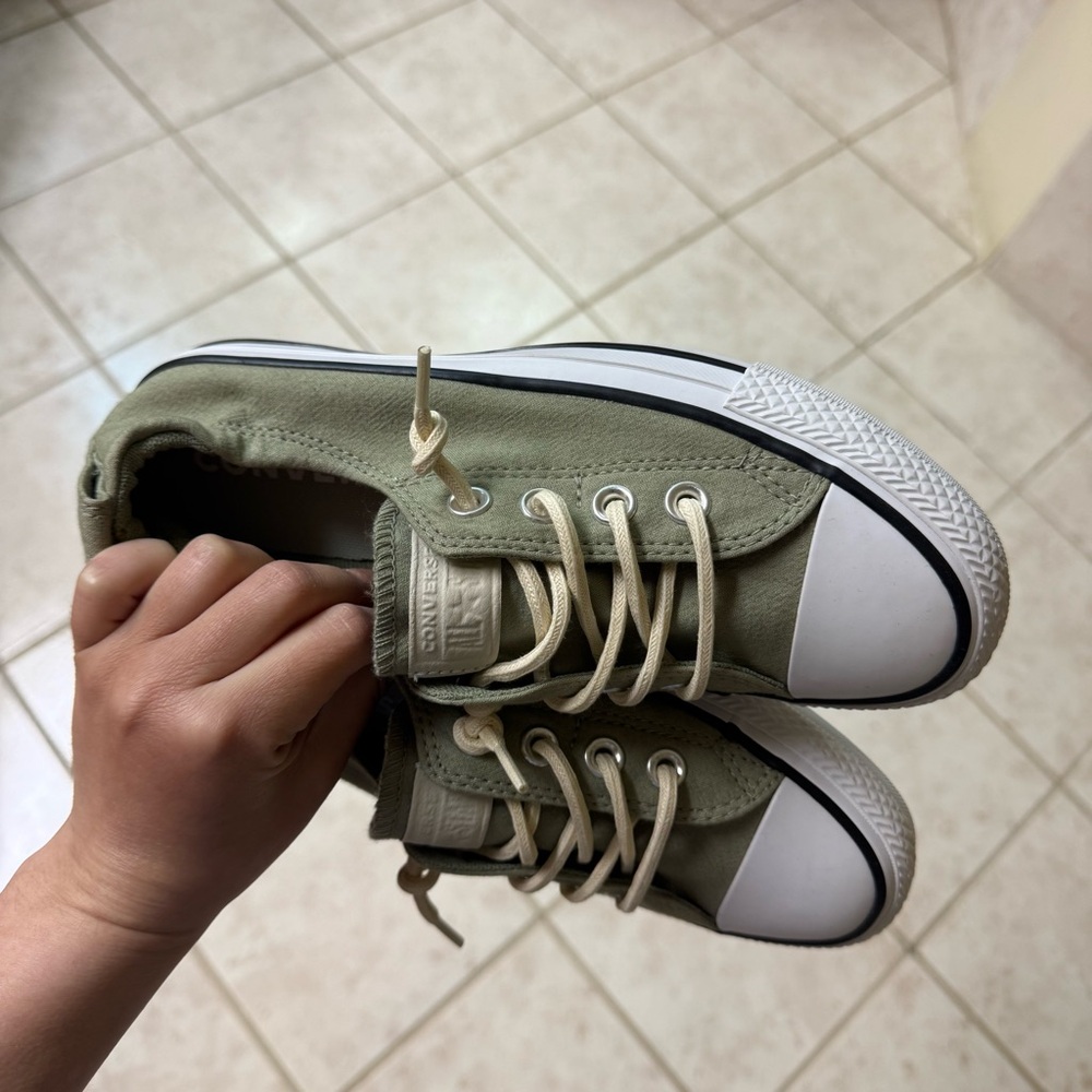sage green converse - chuck taylor all star shoreline - Picture 5 of 6